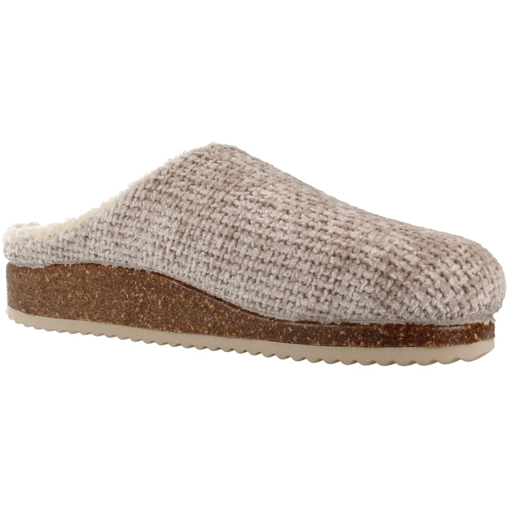 NORDIKAS ISLANDIA ZAPATILLA HOGAR en color BEIS (5)