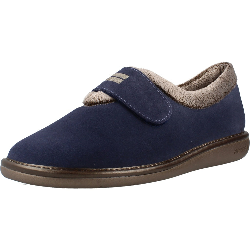 NORDIKAS AFELPADO ZAPATILLA HOGAR en color AZUL (1)