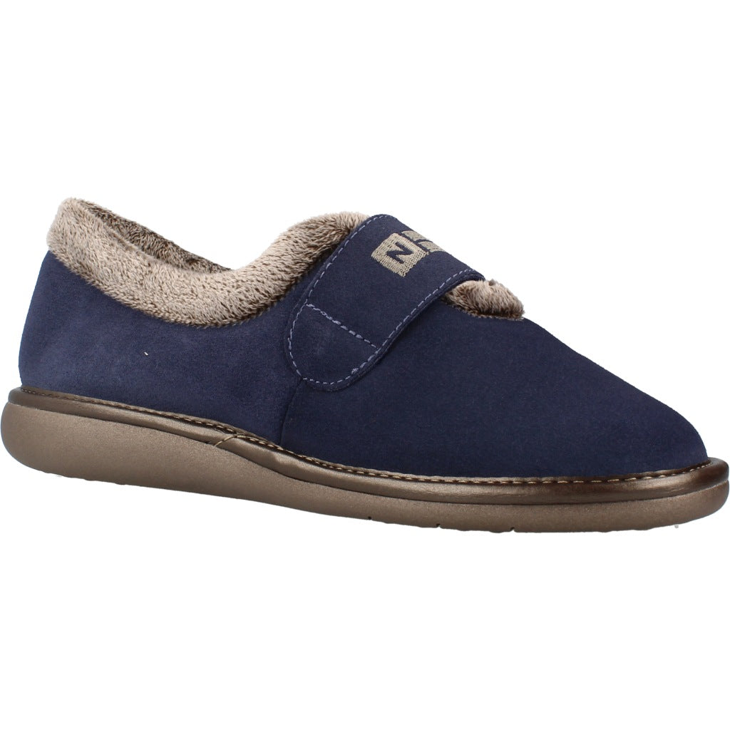 NORDIKAS AFELPADO ZAPATILLA HOGAR en color AZUL (5)