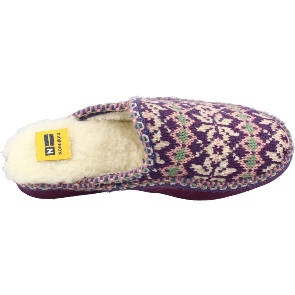 NORDIKAS FORMIGAL ZAPATILLA HOGAR en color VIOLETA (7)