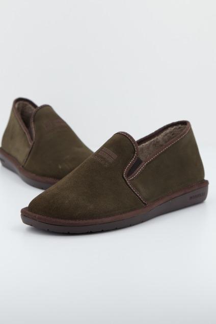 NORDIKAS AFELPADO ZAPATILLA HOGAR en color VERDE (1)