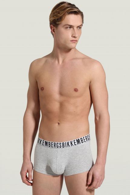 BIKKEMBERGS UNDERWEAR -PACK HOMBRE BOXER en color GRIS (1)