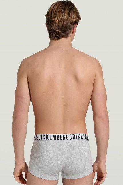 BIKKEMBERGS UNDERWEAR -PACK HOMBRE BOXER en color GRIS (2)