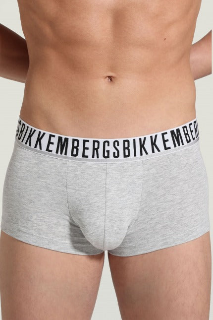 BIKKEMBERGS UNDERWEAR -PACK HOMBRE BOXER en color GRIS (3)