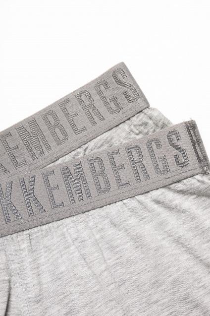 BIKKEMBERGS UNDERWEAR - PACK BOXER en color GRIS (3)