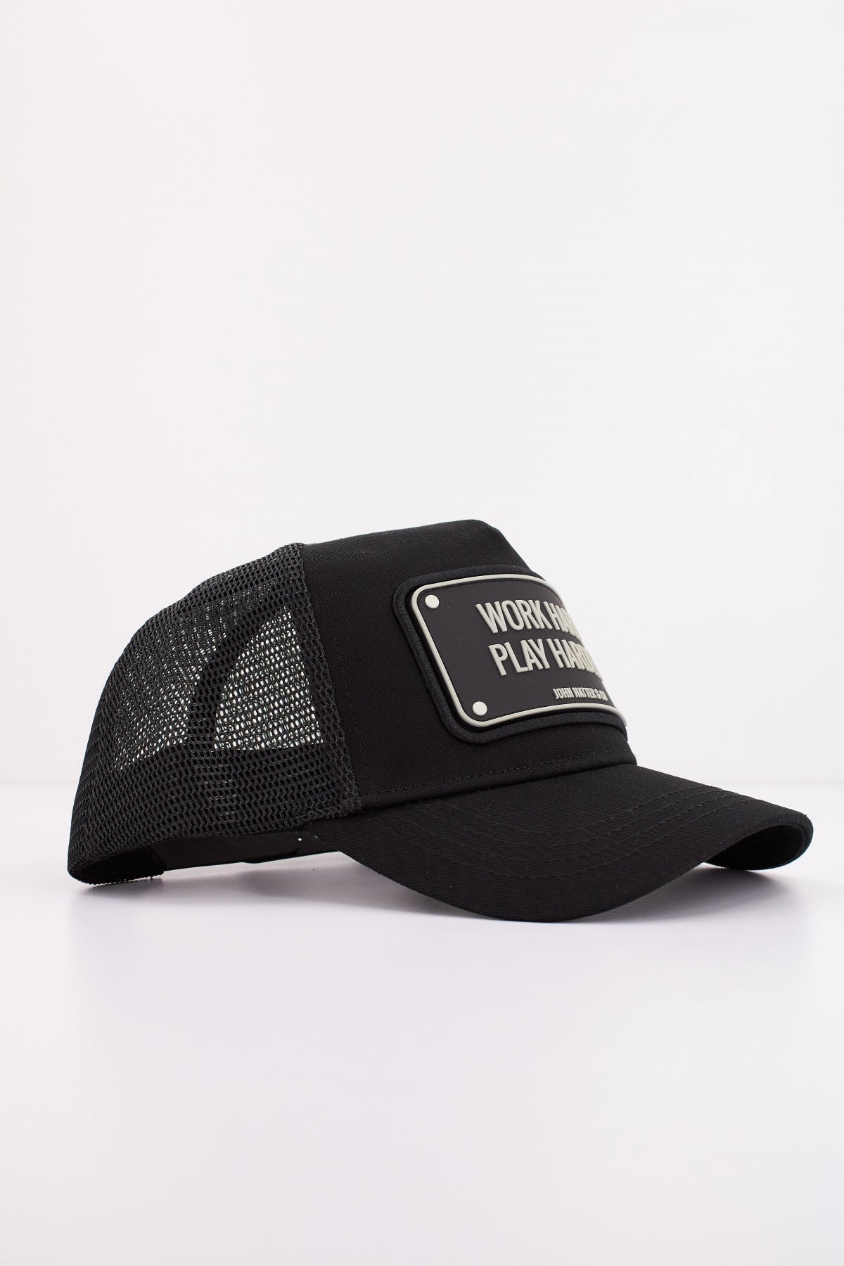 JOHN HATTER CO WORK HARD PLAY HARDER en color NEGRO (2)