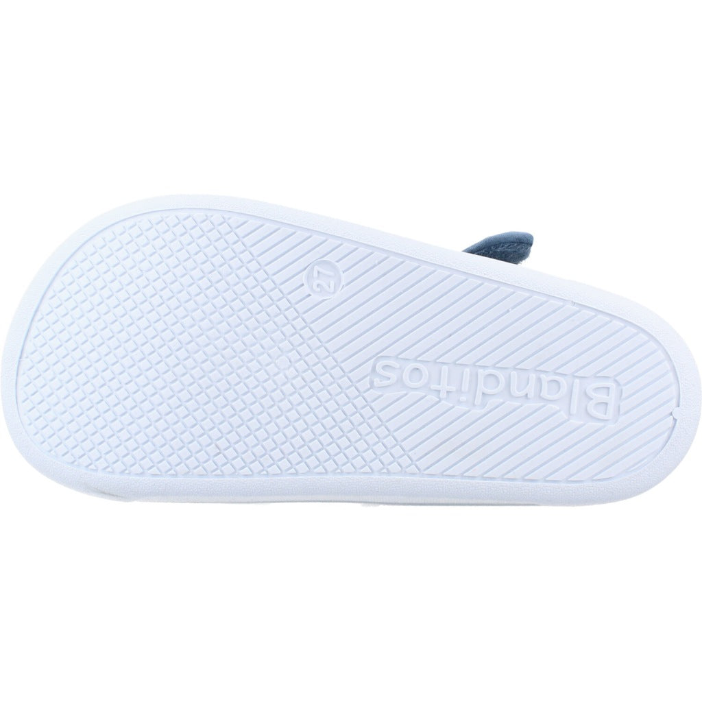 BLANDITOS MOLLYBD SANDALIA LONA CERRADA en color AZUL (6)