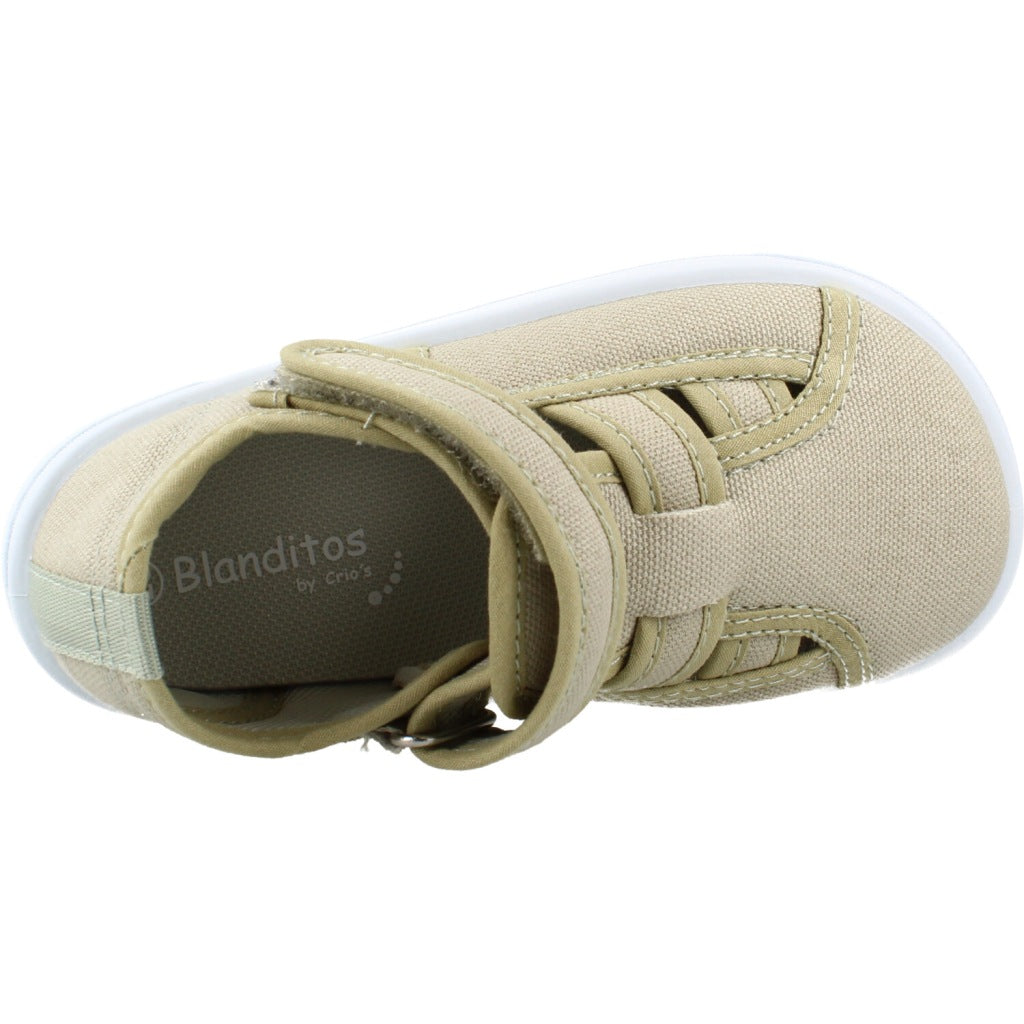 BLANDITOS MOLLYBD SANDALIA LONA CERRADA en color VERDE (7)