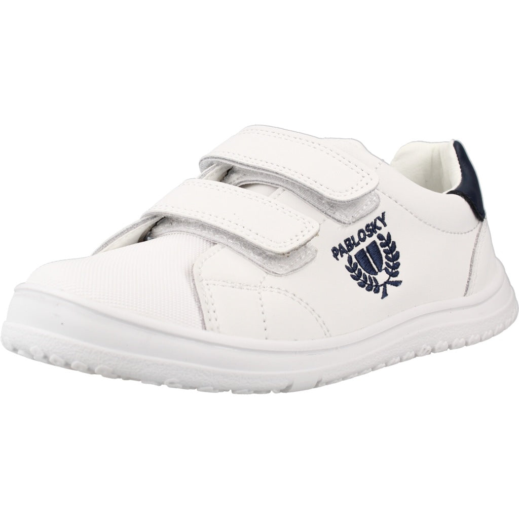 PABLOSKY DEPORTIVO TIRA ADHESIVA en color BLANCO (1)
