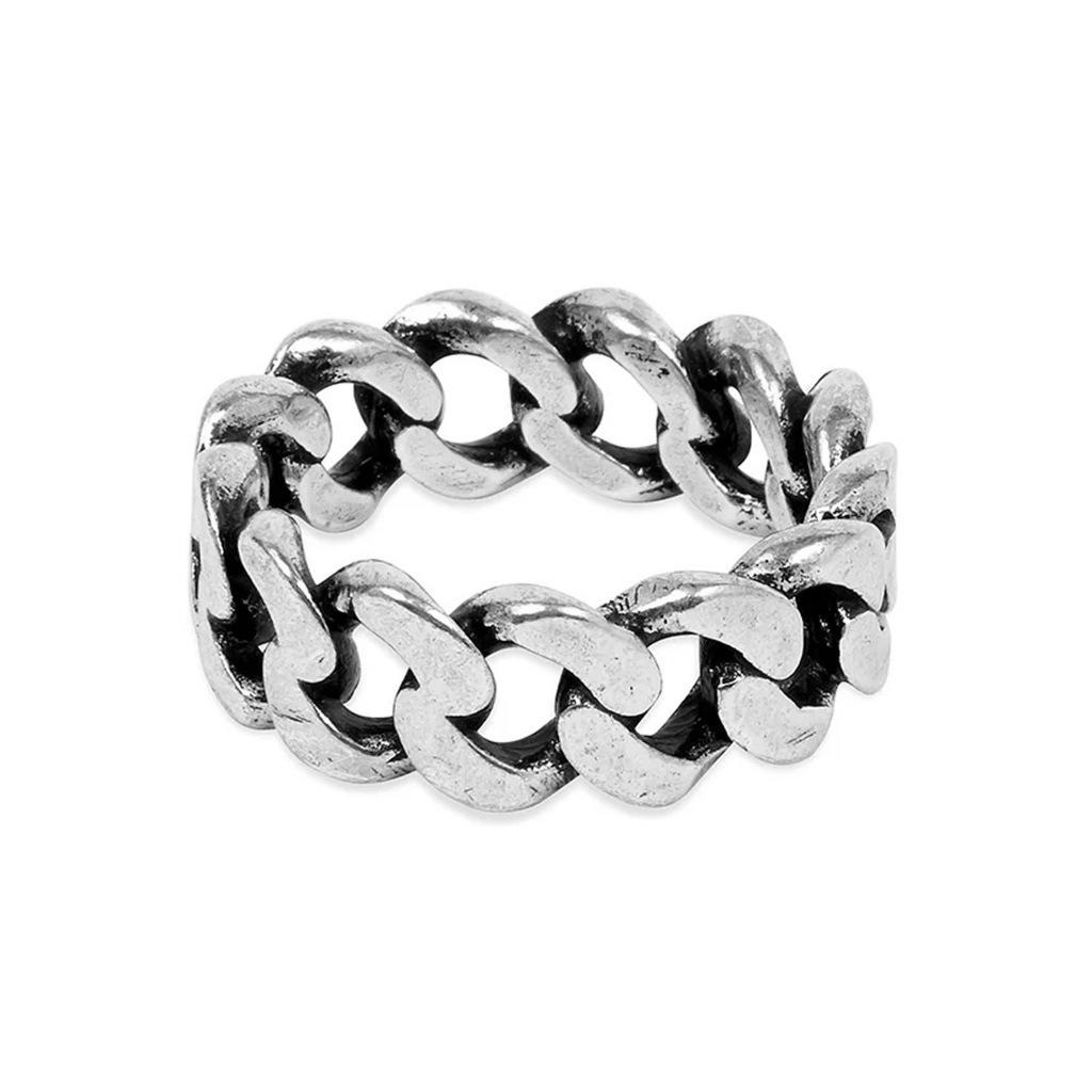 TWOJEYS CUBAN RING en color PLATA (4)