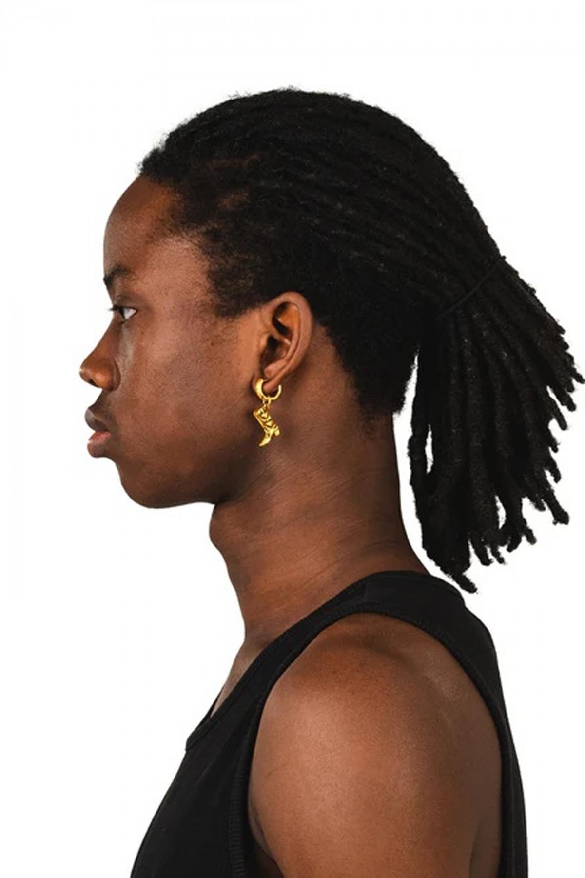 TWOJEYS BOOTS EARRINGS en color ORO (2)