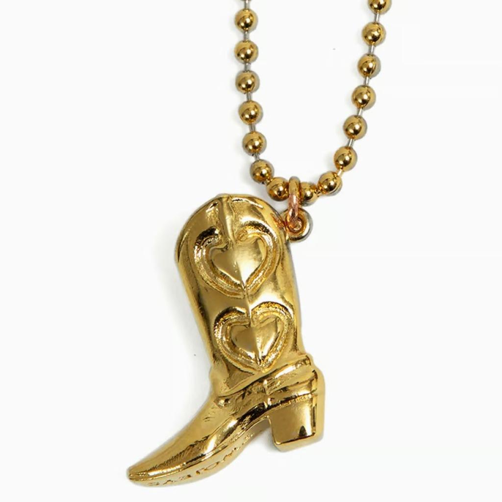 TWOJEYS BOOT NECKLACE en color ORO (4)