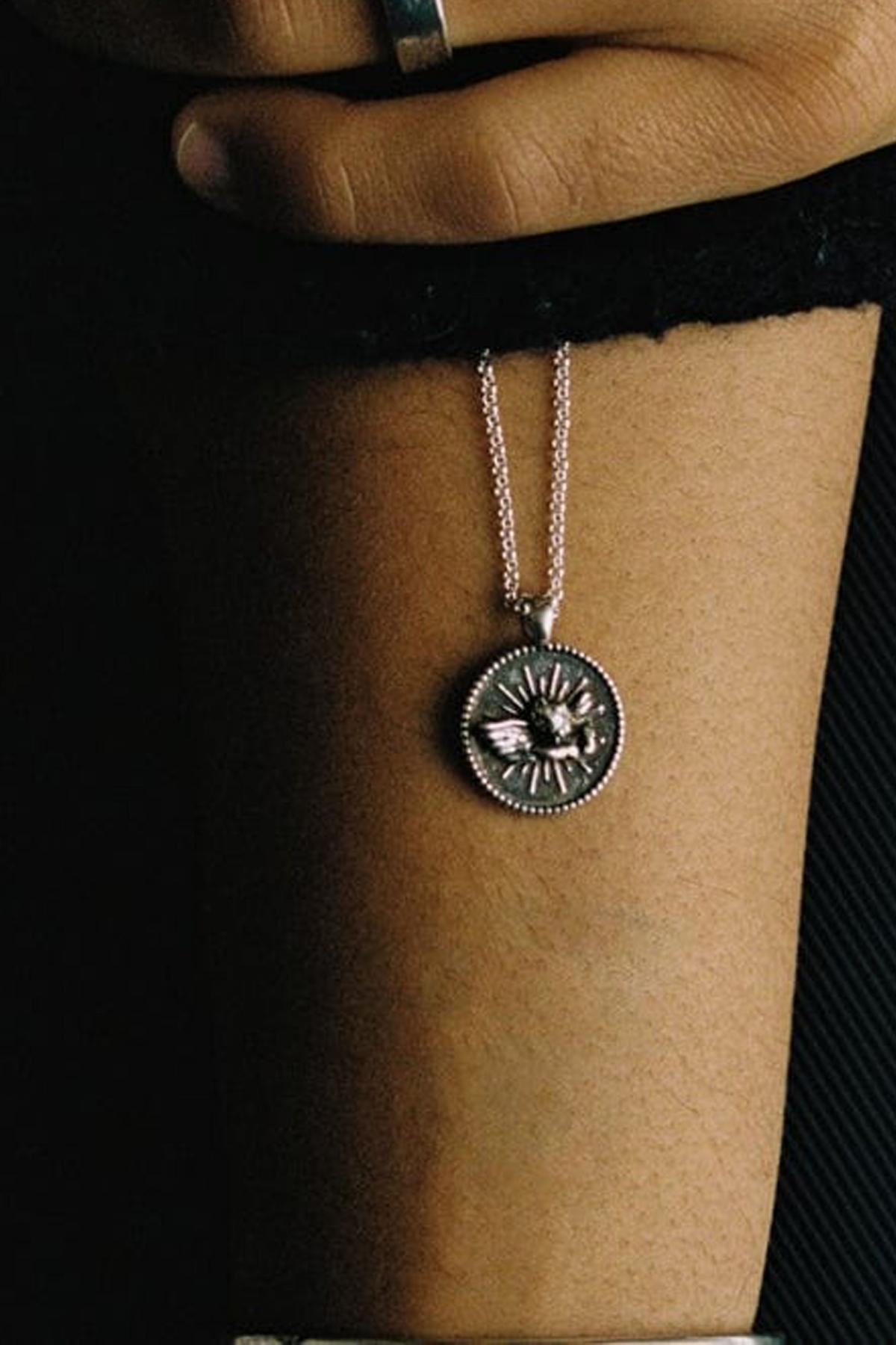 TWOJEYS ANGEL NECKLACE en color PLATA (2)