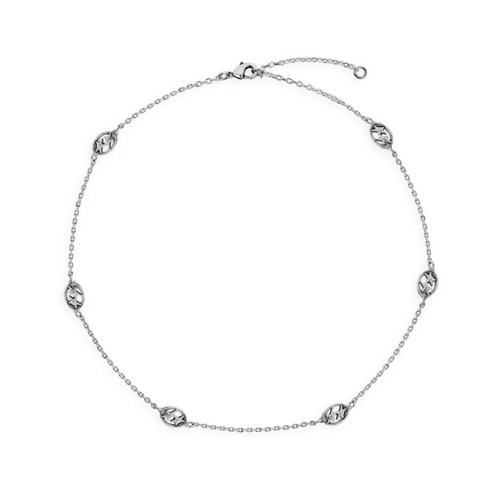 TWOJEYS MINI SUPERSTAR NECKLACE en color PLATA (4)