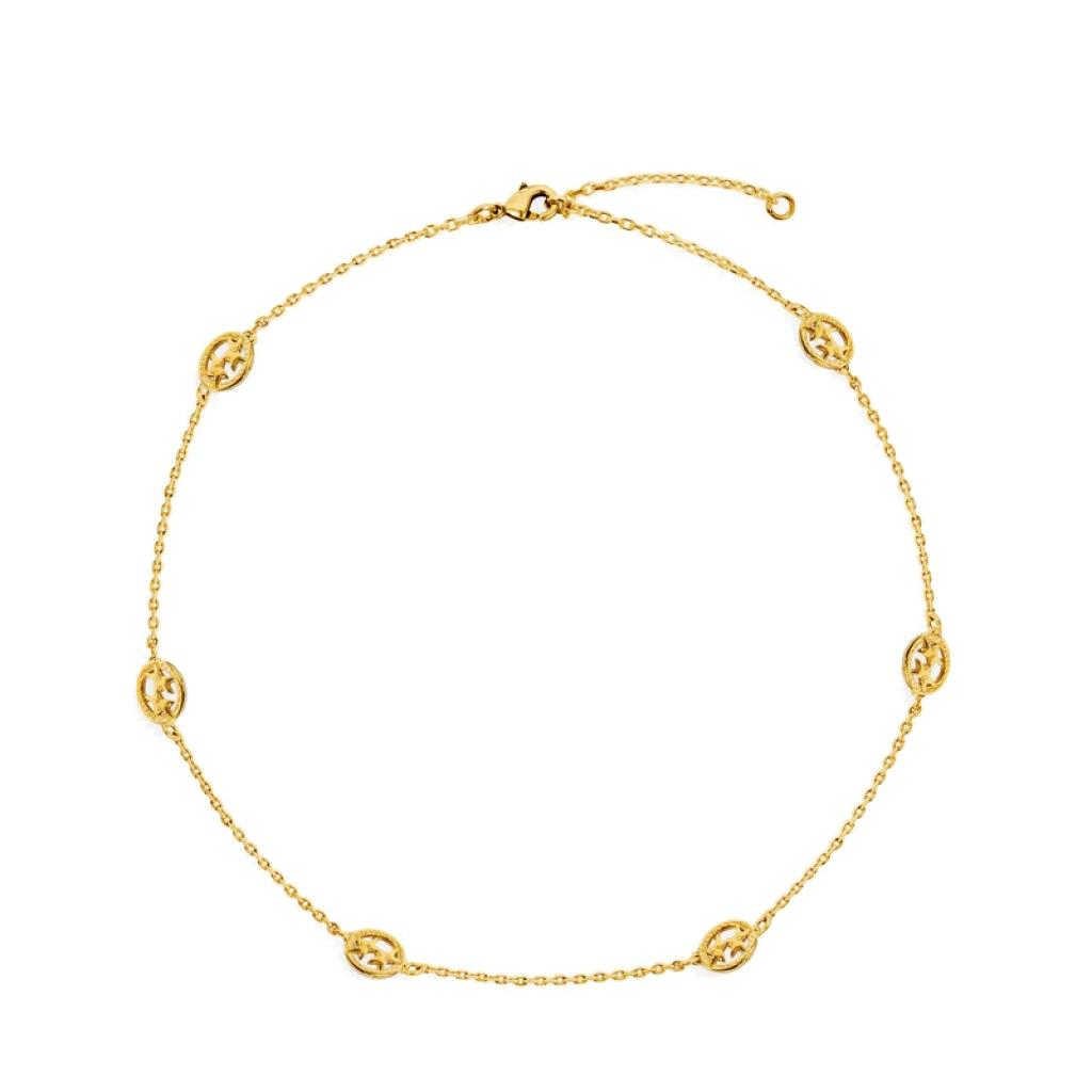 TWOJEYS MINI SUPERSTAR NECKLACE en color ORO (4)