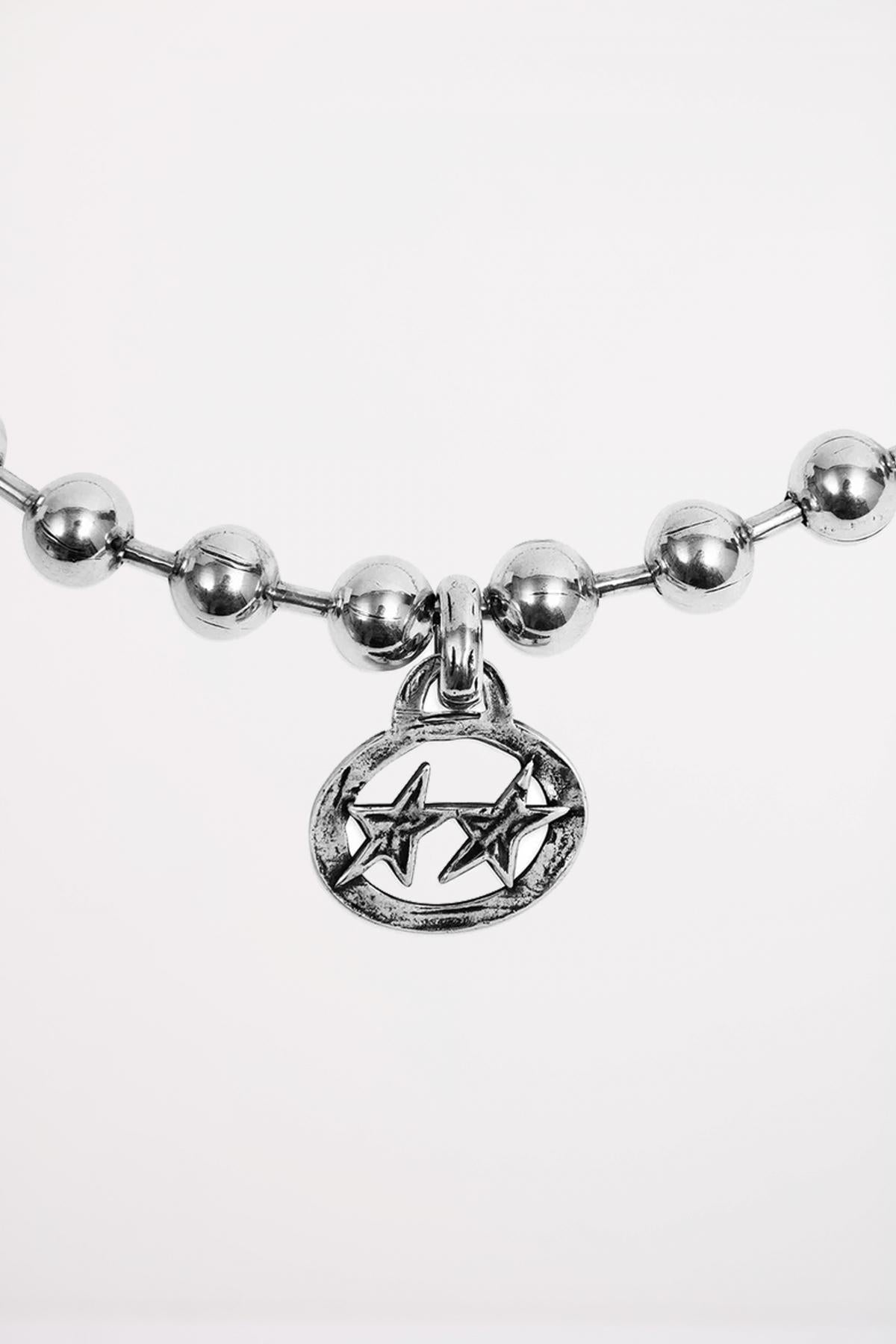 TWOJEYS ICON BALL NECKLACE en color PLATA (3)
