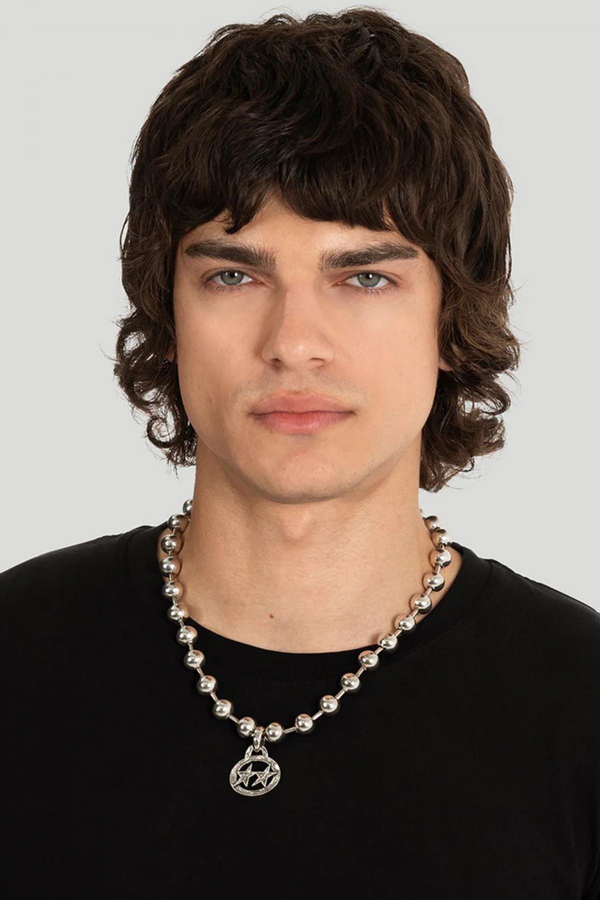 TWOJEYS ICON BALL NECKLACE en color PLATA (4)