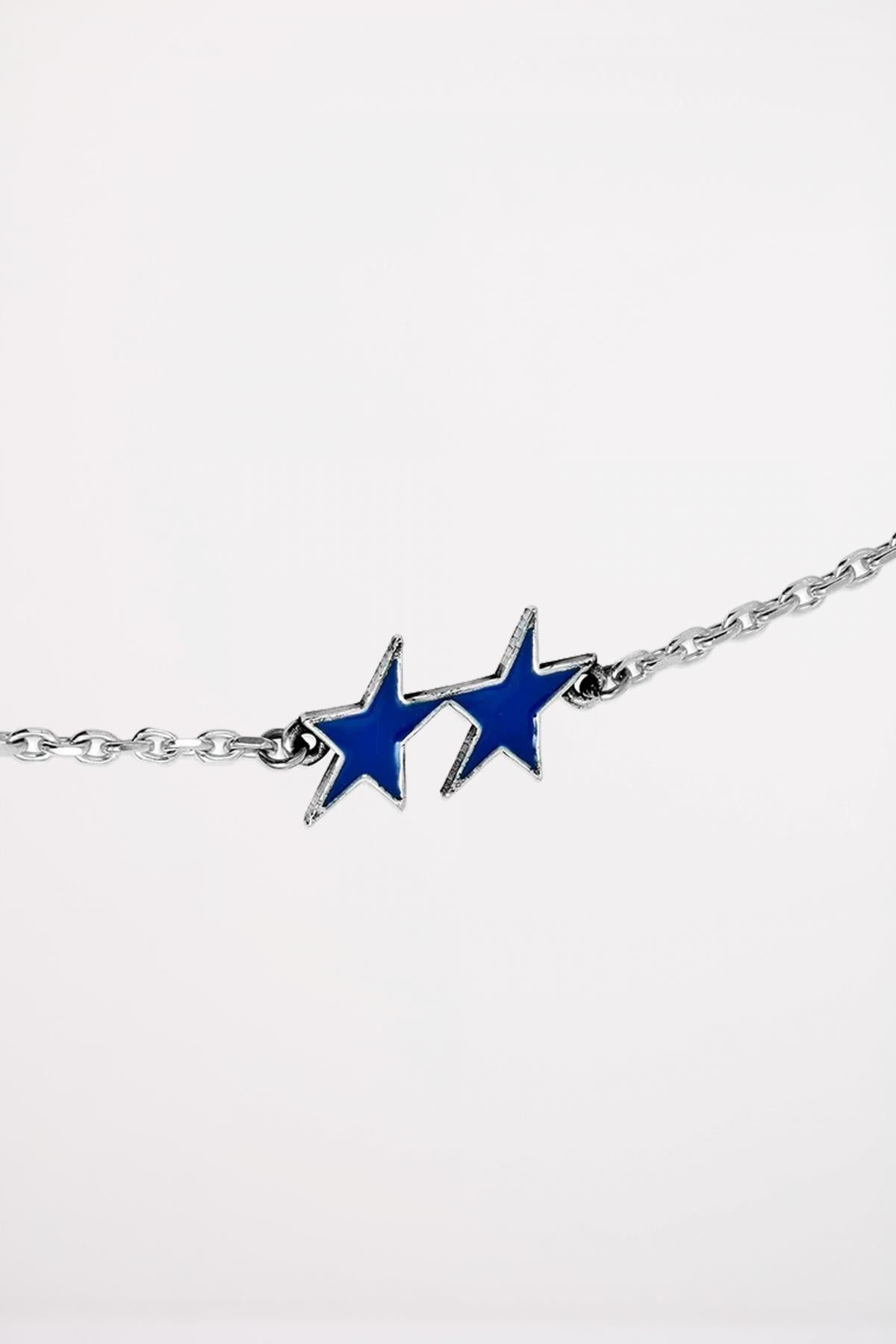 TWOJEYS ENAMELED ICON NECKLACE en color PLATA (3)