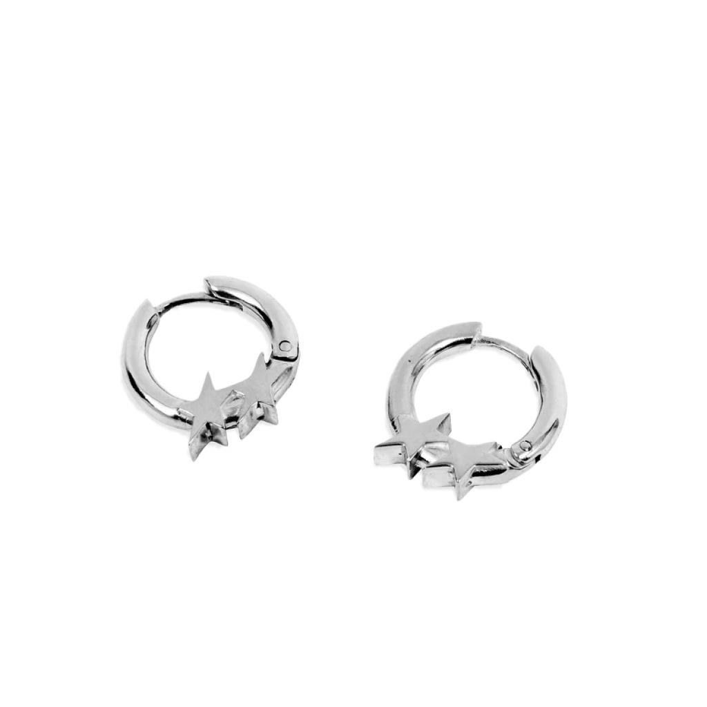 TWOJEYS ICON EARRINGS en color PLATA (4)
