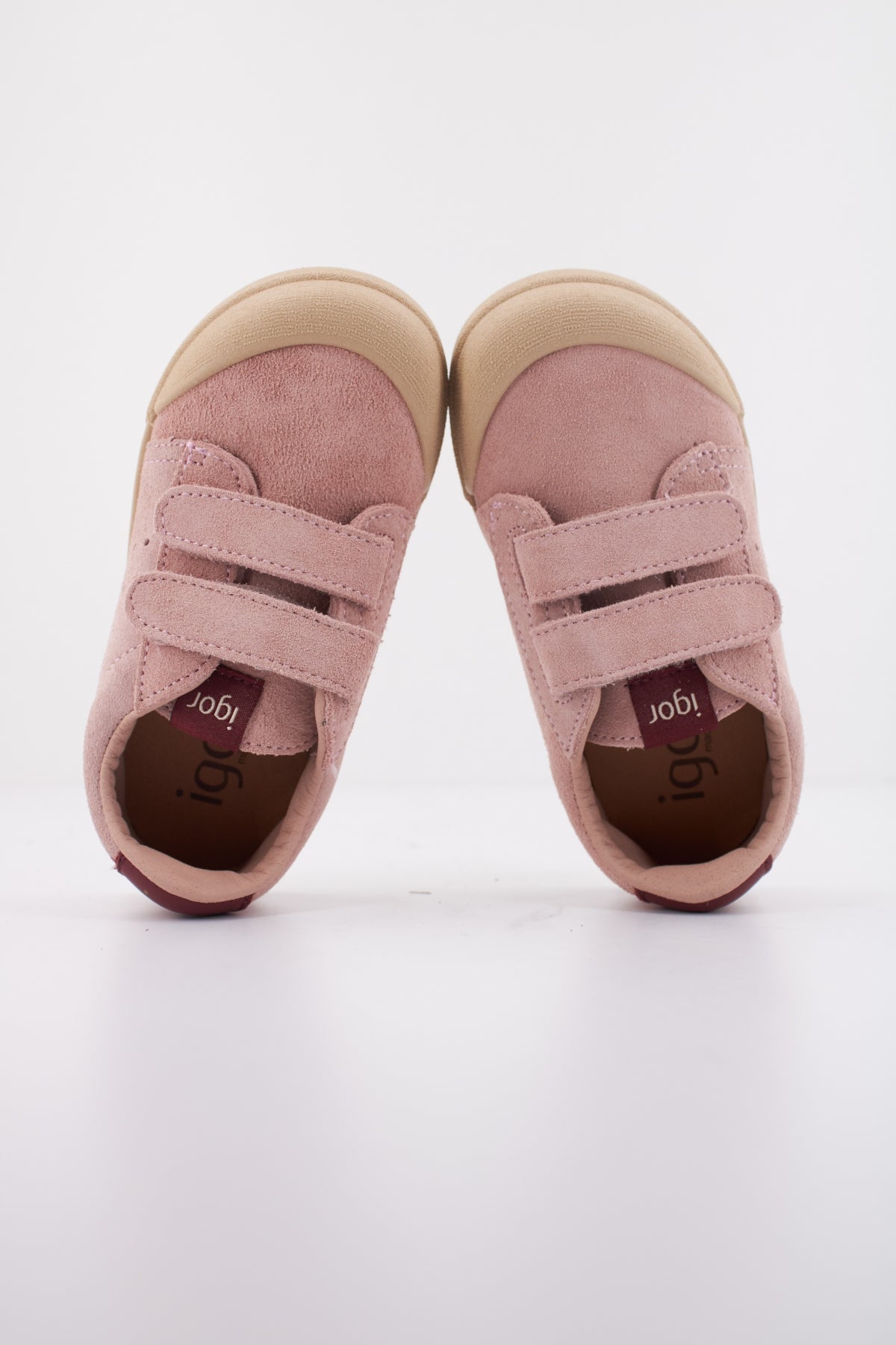 IGOR TENNIS SUEDE en color ROSA (3)
