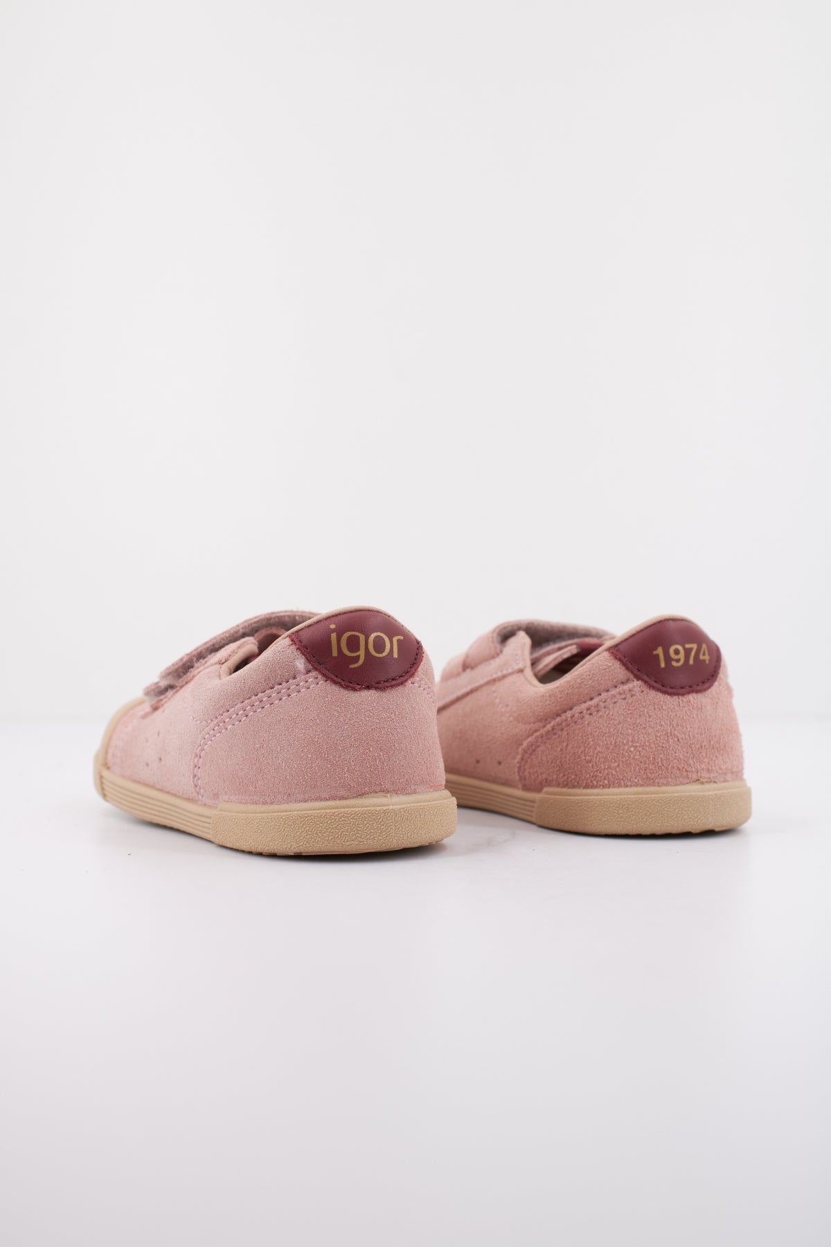 IGOR TENNIS SUEDE en color ROSA (4)