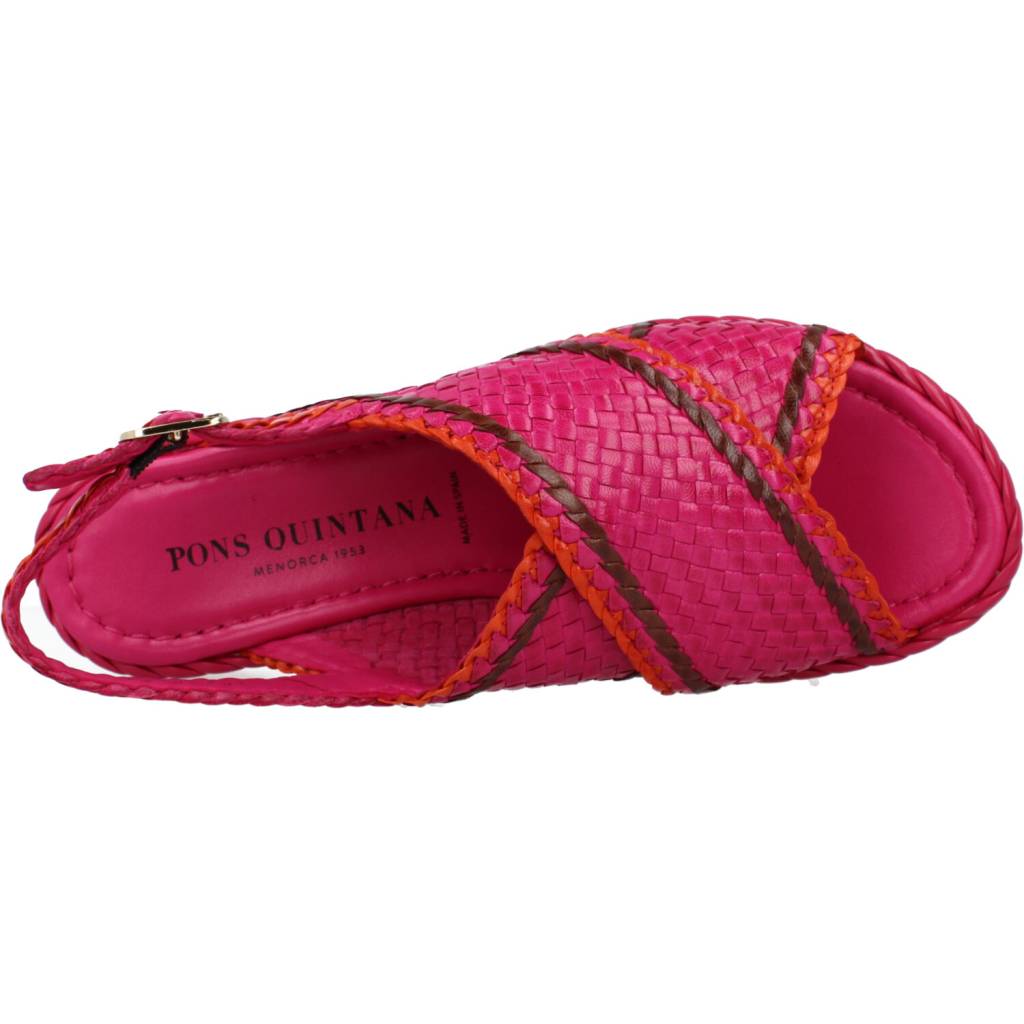PONS QUINTANA SANDALIA MILAN en color ROSA (7)