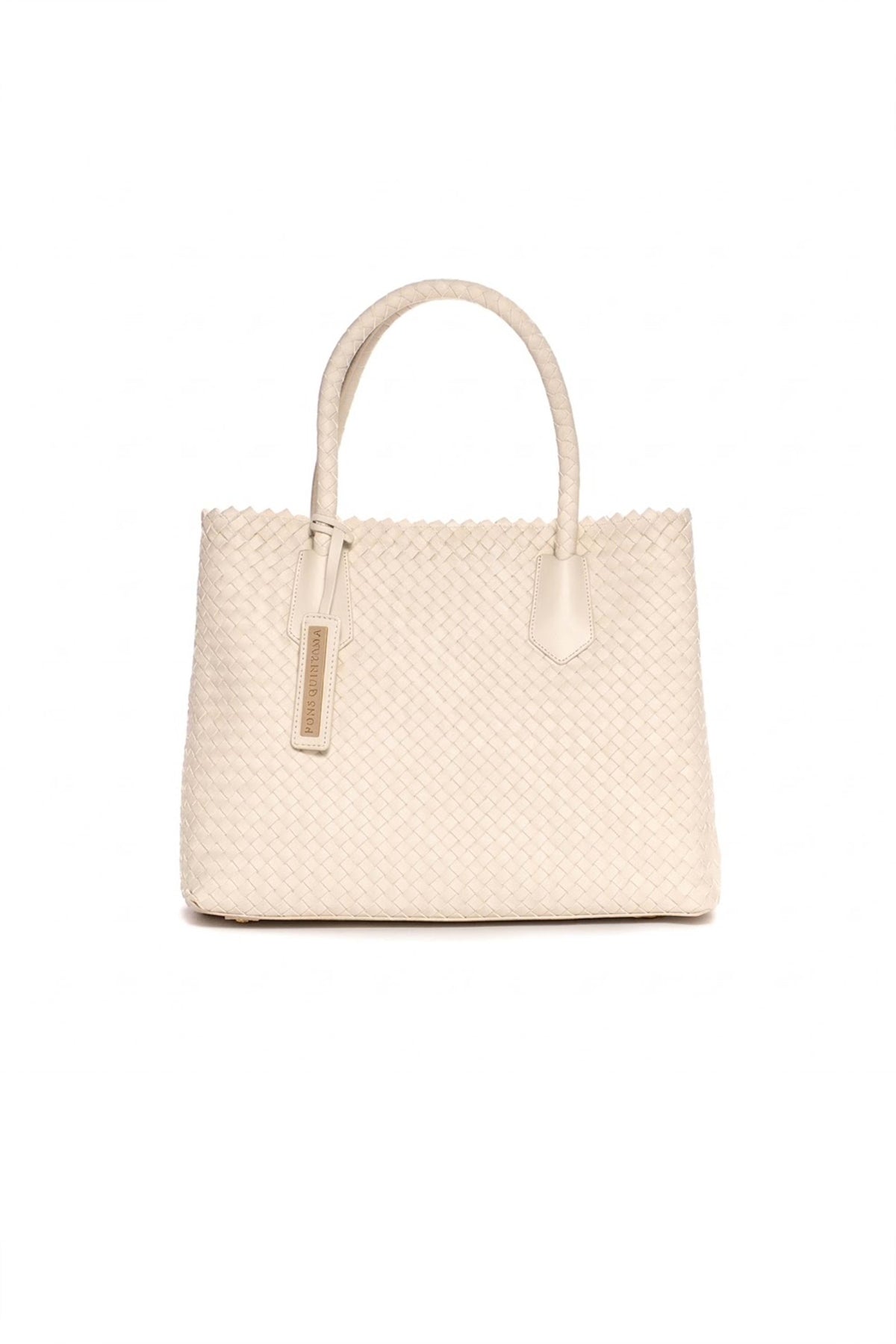 PONS QUINTANA BELT MILK WET en color BLANCO (1)