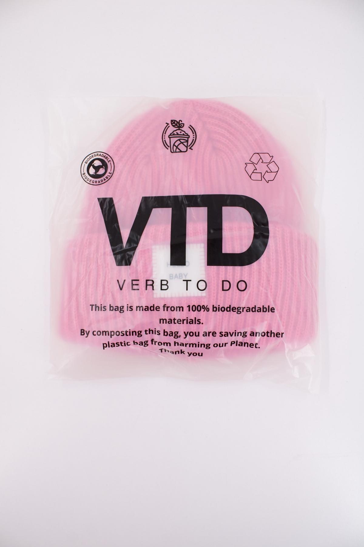 VERB TO DO HELLO BABY en color ROSA (4)