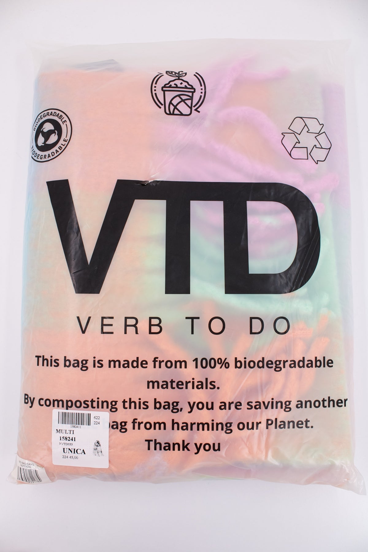 VERB TO DO NO BAD DAYS en color MULTICOLOR (4)