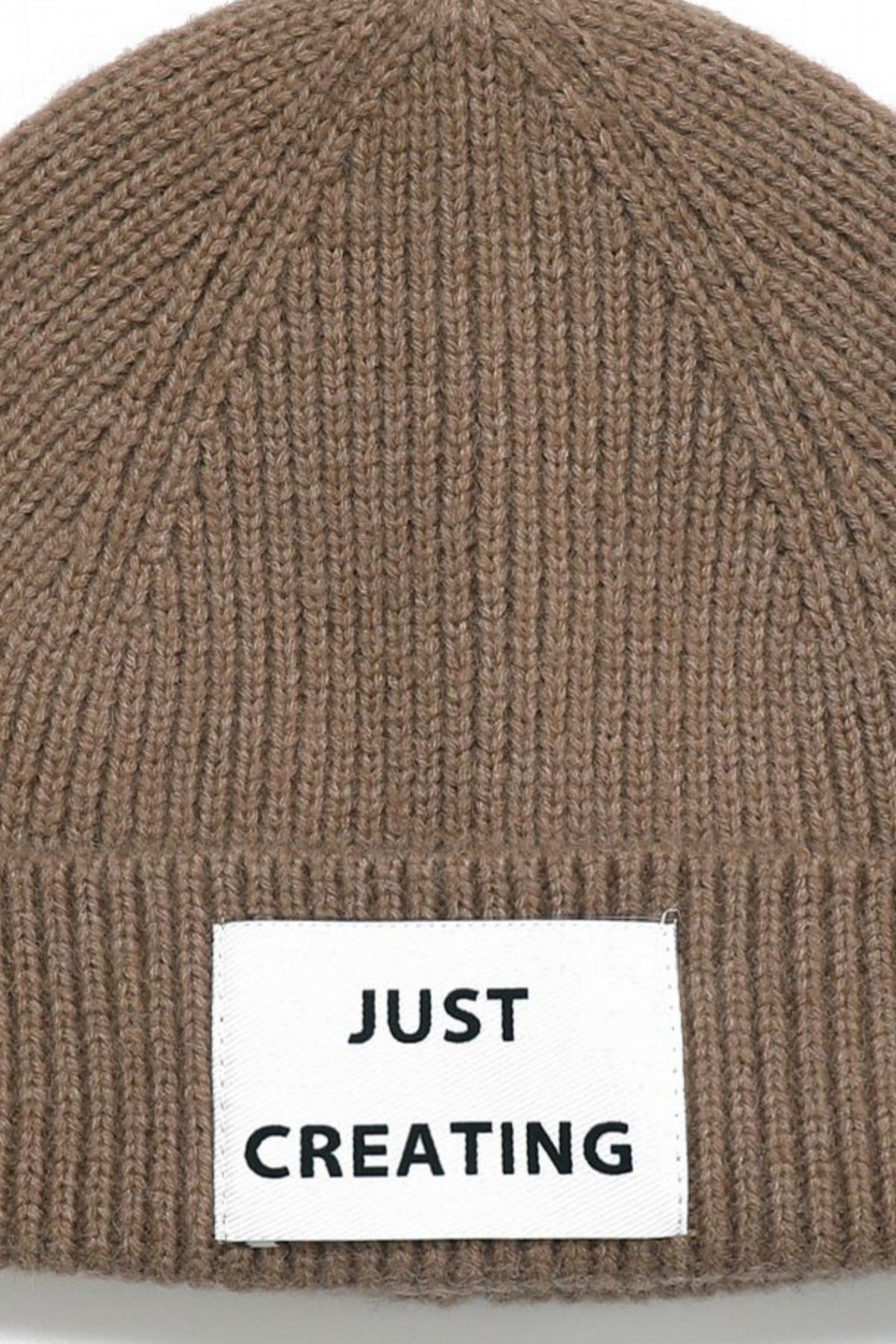 VERB TO DO JUST CREATING en color MARRON (3)