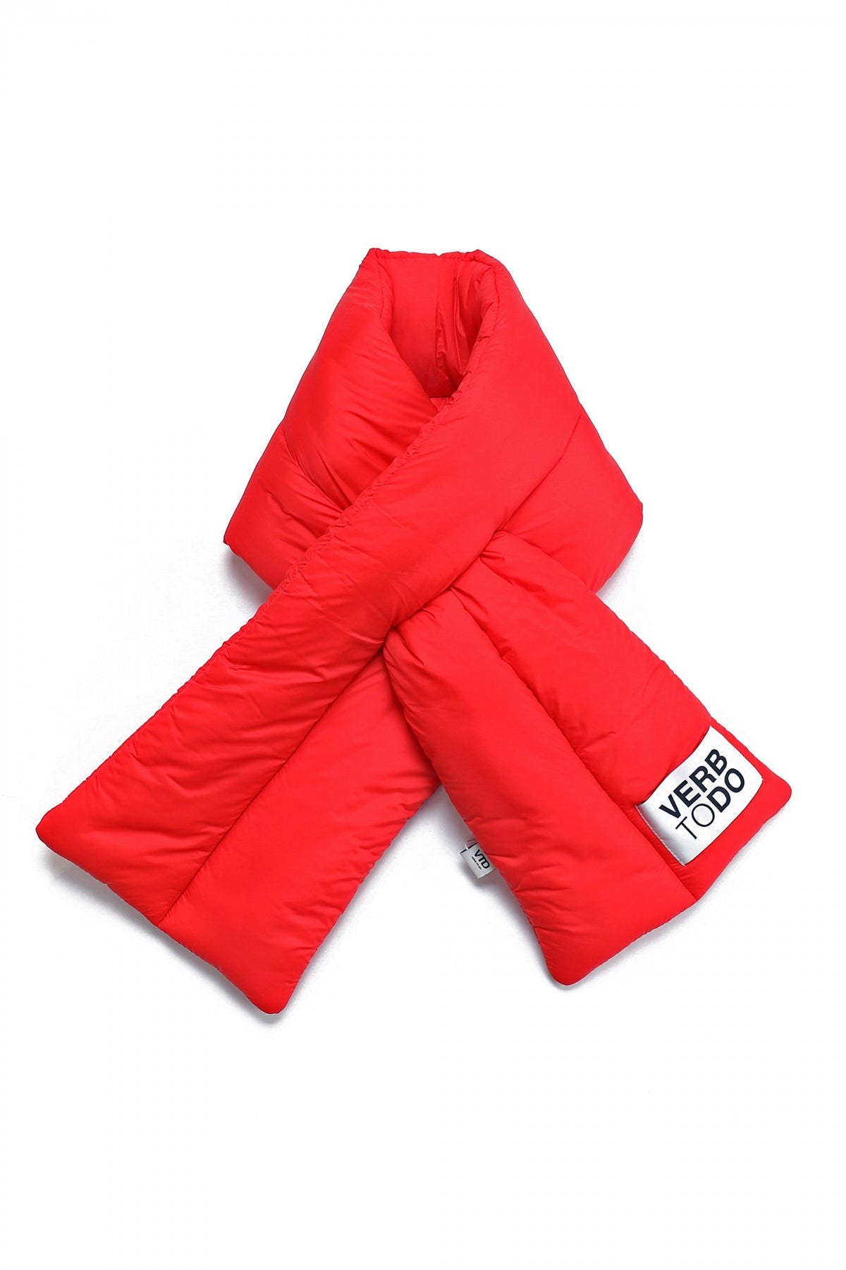 VERB TO DO SCARF NYLON PUFFER en color ROJO (1)