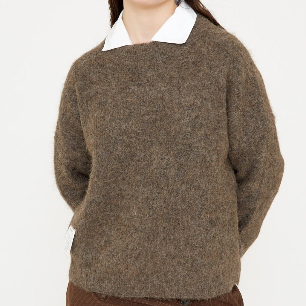 VERB TO DO KNITWEAR BOXY GREY ALP en color (4)