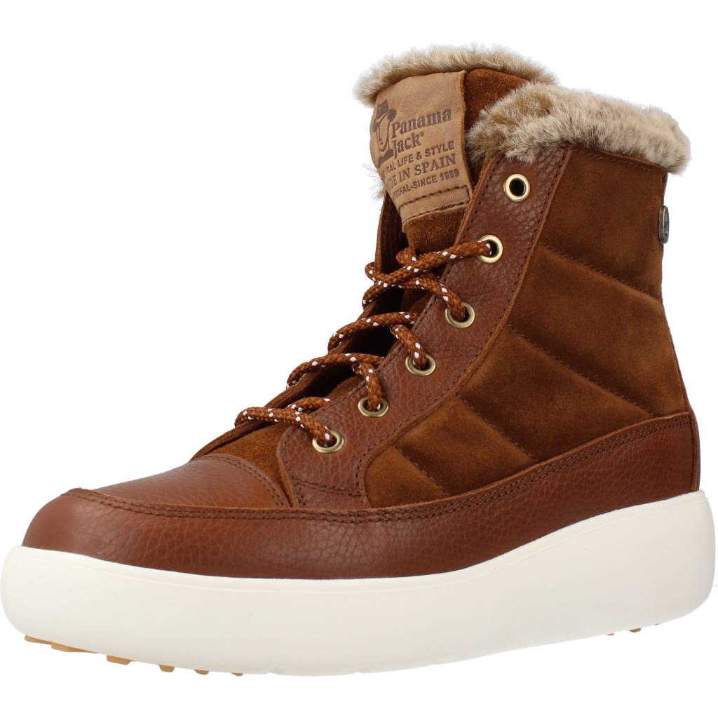 PANAMA JACK RAQUEL B NAPA GRASS en color MARRON (1)