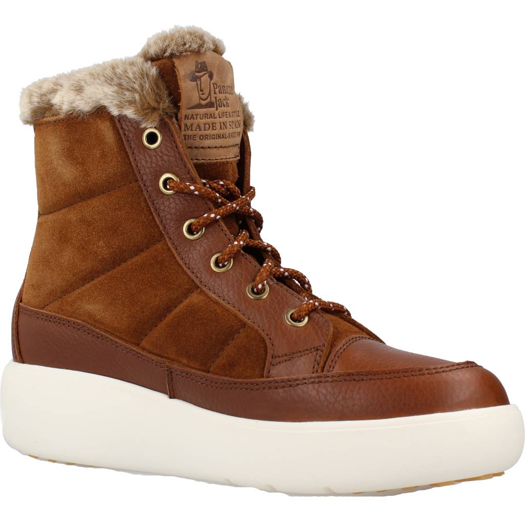 PANAMA JACK RAQUEL B NAPA GRASS en color MARRON (5)