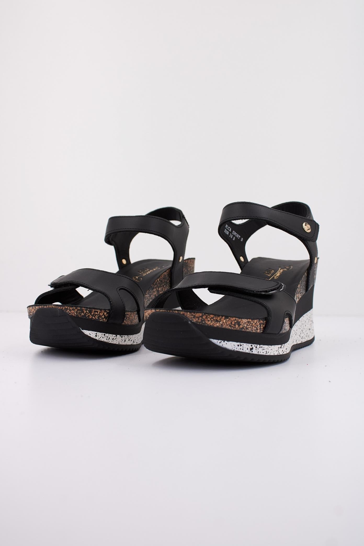 PANAMA JACK NICA SPORT B en color NEGRO (2)