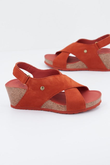 PANAMA JACK VALESKA BASICS B en color NARANJA (2)