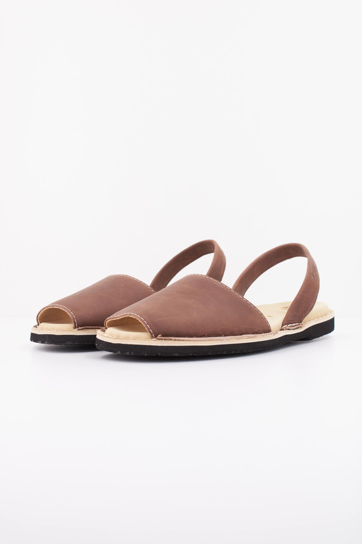 RIA MENORCA ANATOMIC CAB SANDALIA PICASSO en color MARRON (2)