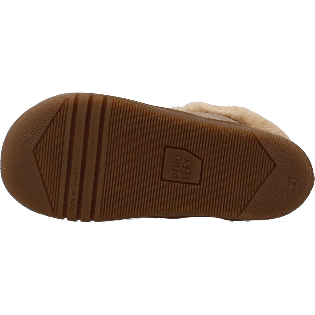 PIRUFLEX PF BOTA CUELLO PELO en color BEIS (6)