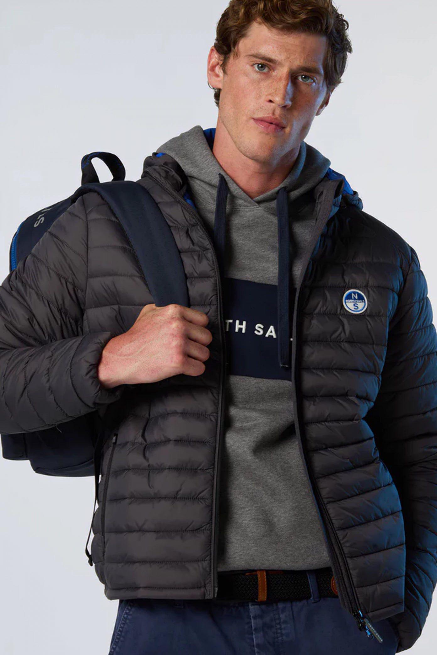 NORTH SAILS ZEPHYR ULTRALIGHT JACKET en color GRIS (4)
