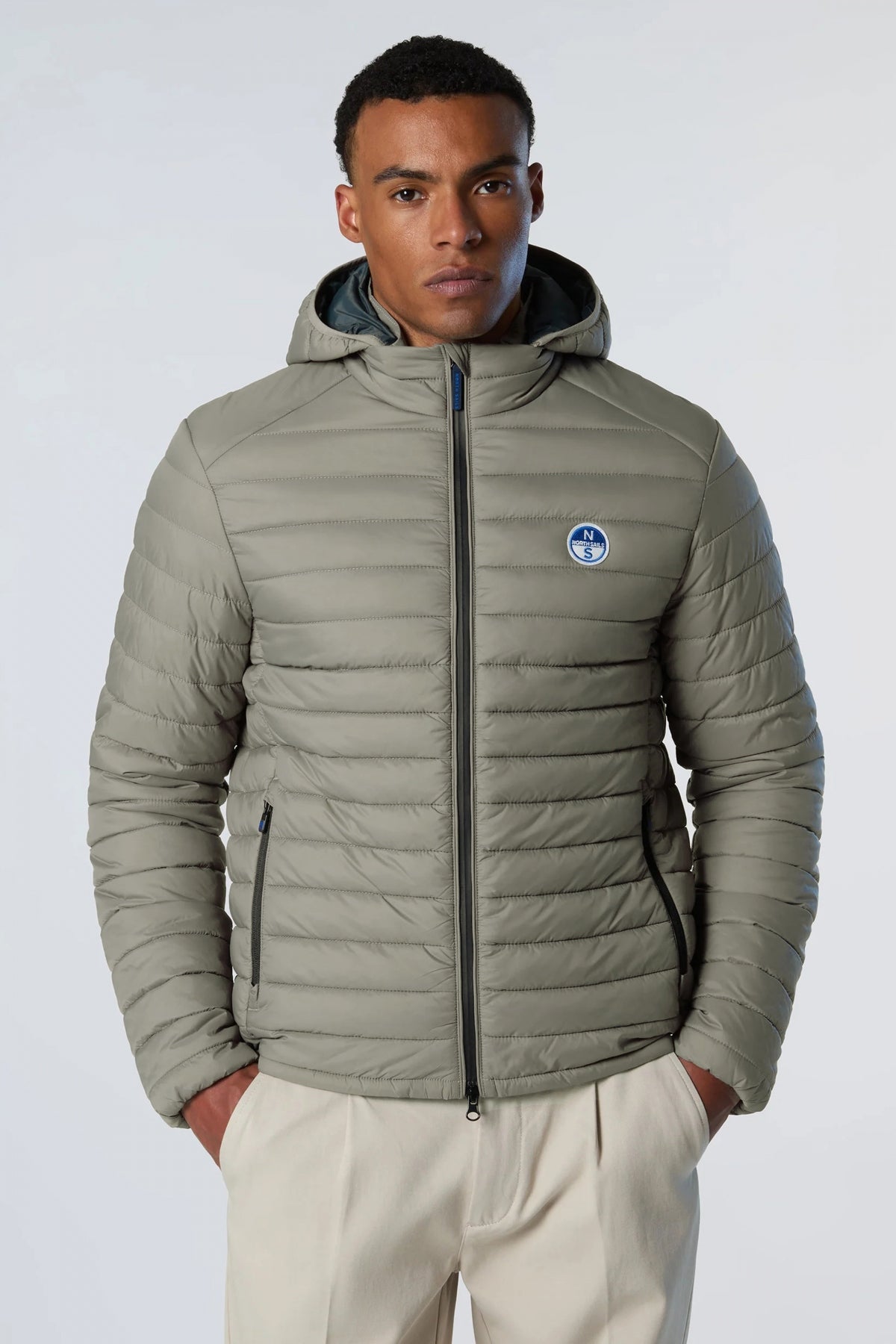 NORTH SAILS ZEPHYR ULTRALIGHT JACKET en color GRIS (1)