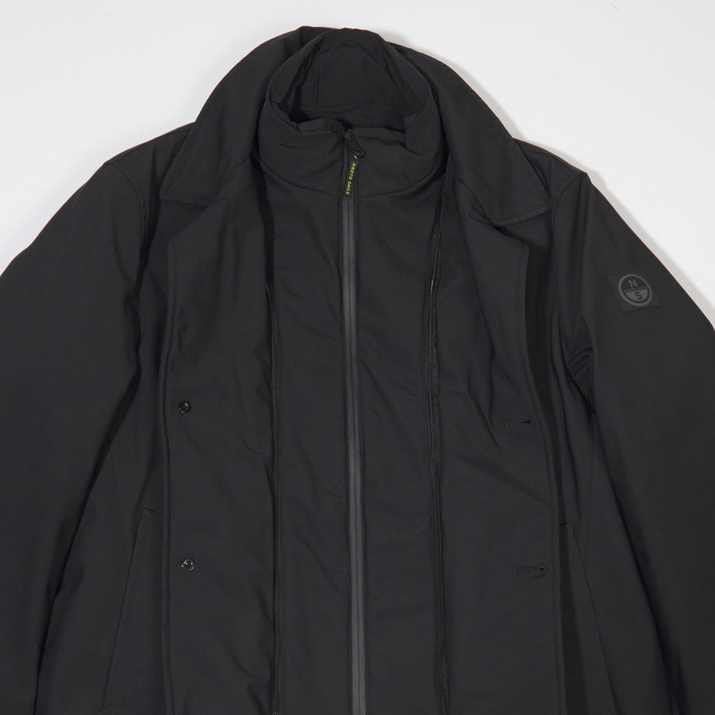NORTH SAILS TECH TRENCH JACKET en color NEGRO (5)