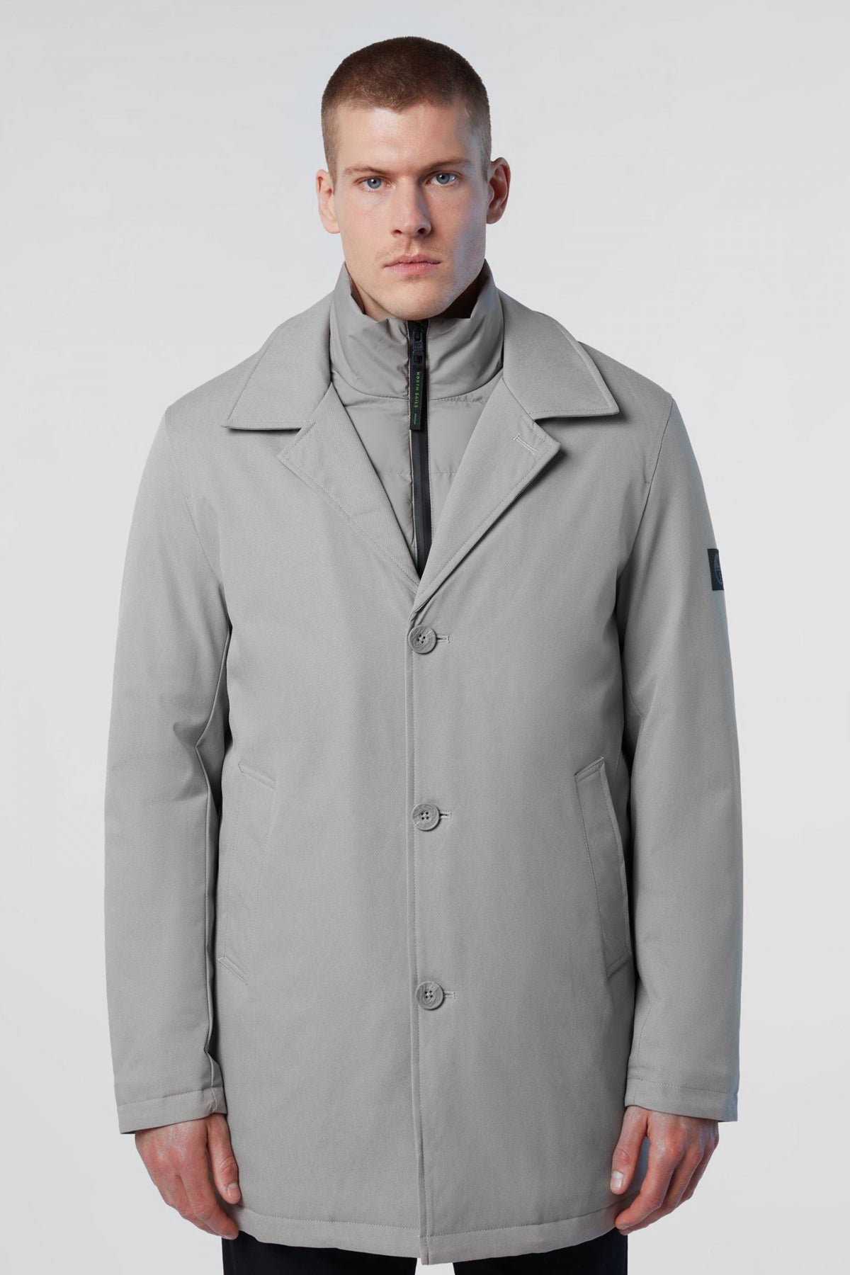 NORTH SAILS TECH TRENCH JACKET en color GRIS (1)
