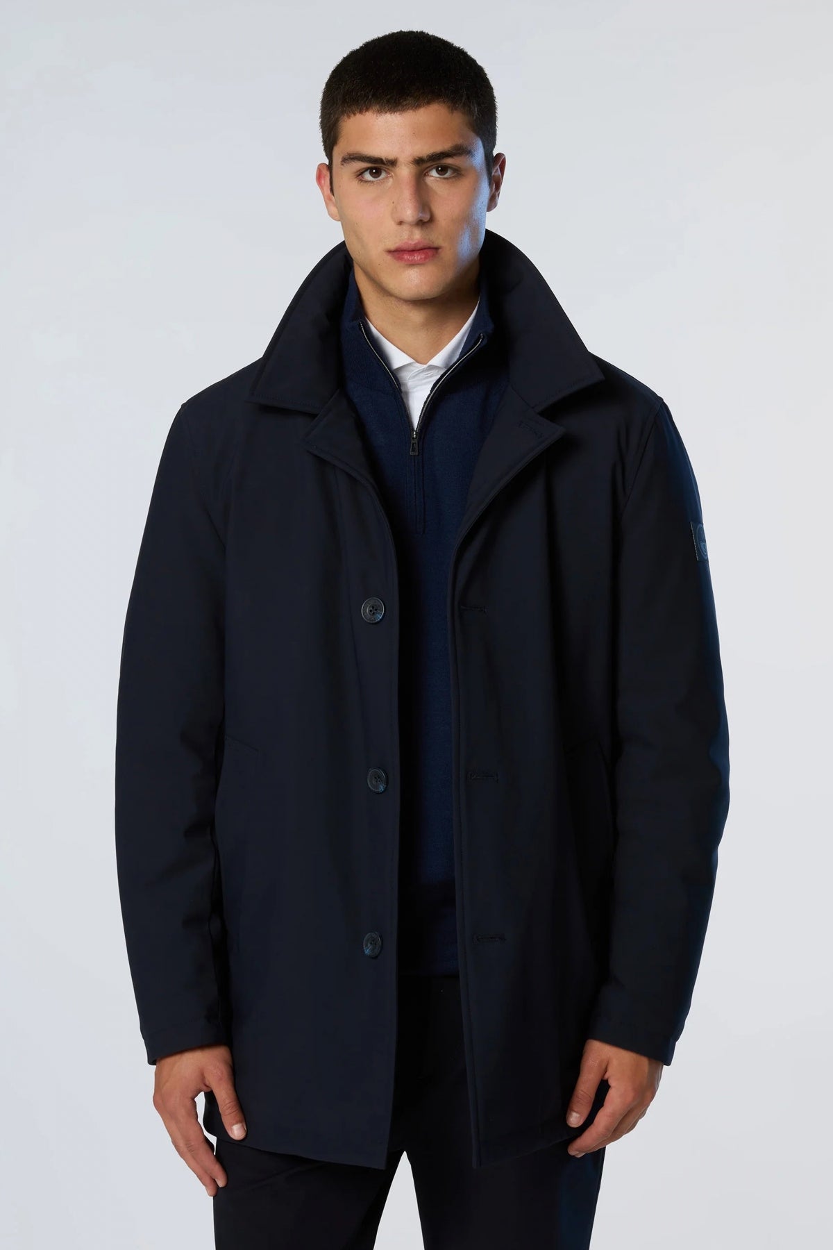 NORTH SAILS TECH TRENCH JACKET en color AZUL (1)