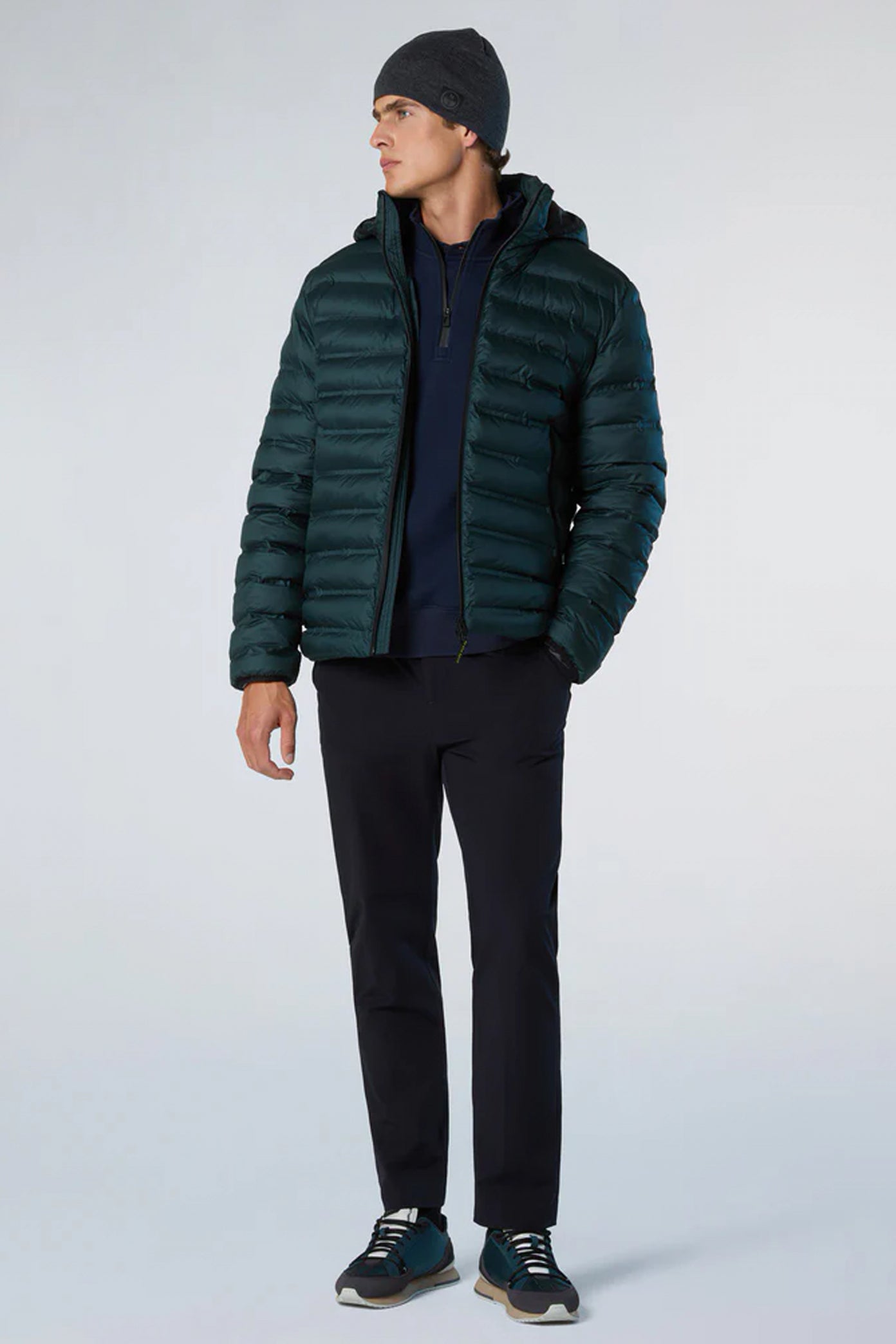 NORTH SAILS CLASSIC LASER PUFFER JACKE en color VERDE (4)