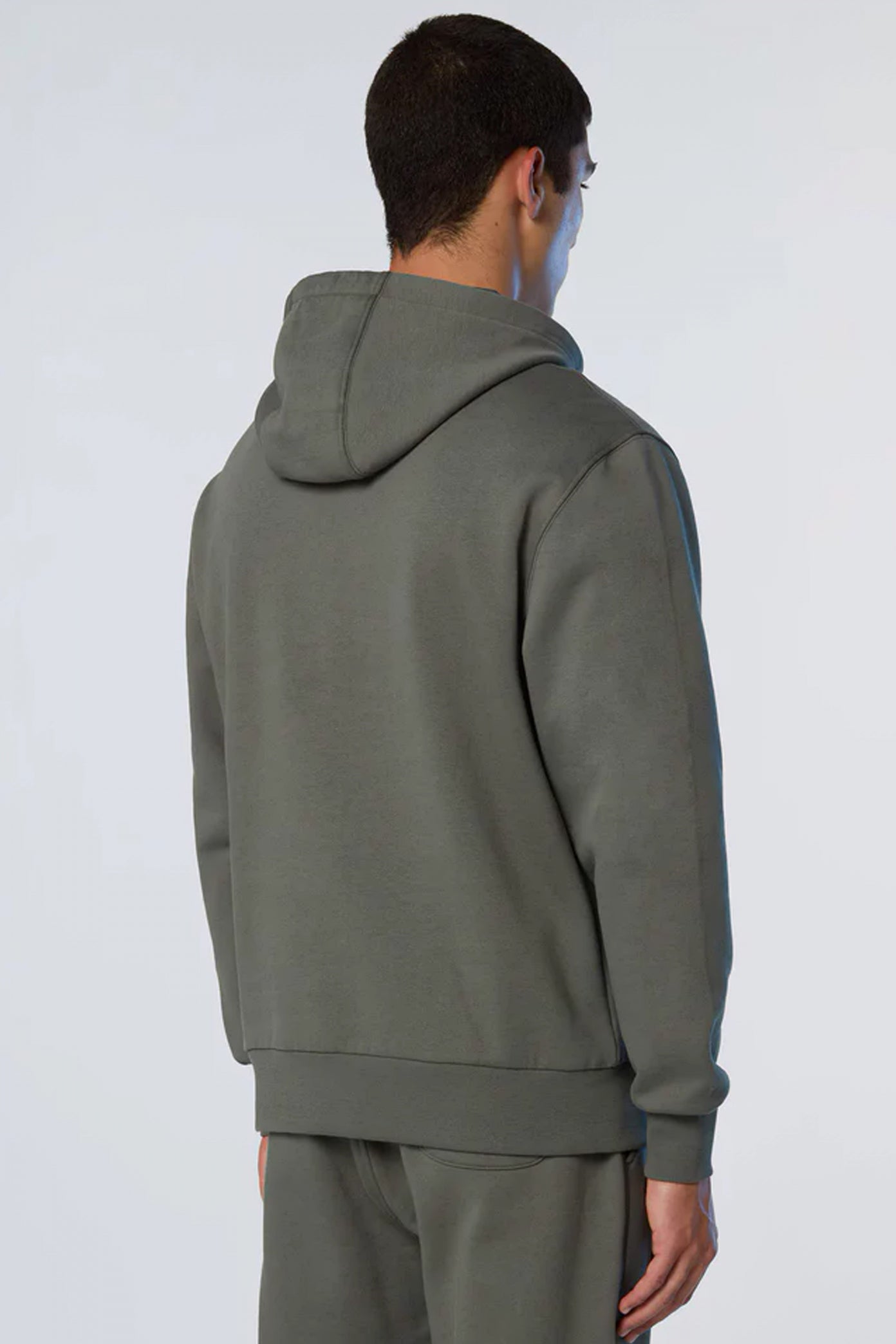 NORTH SAILS HOODED SWEATER en color GRIS (2)