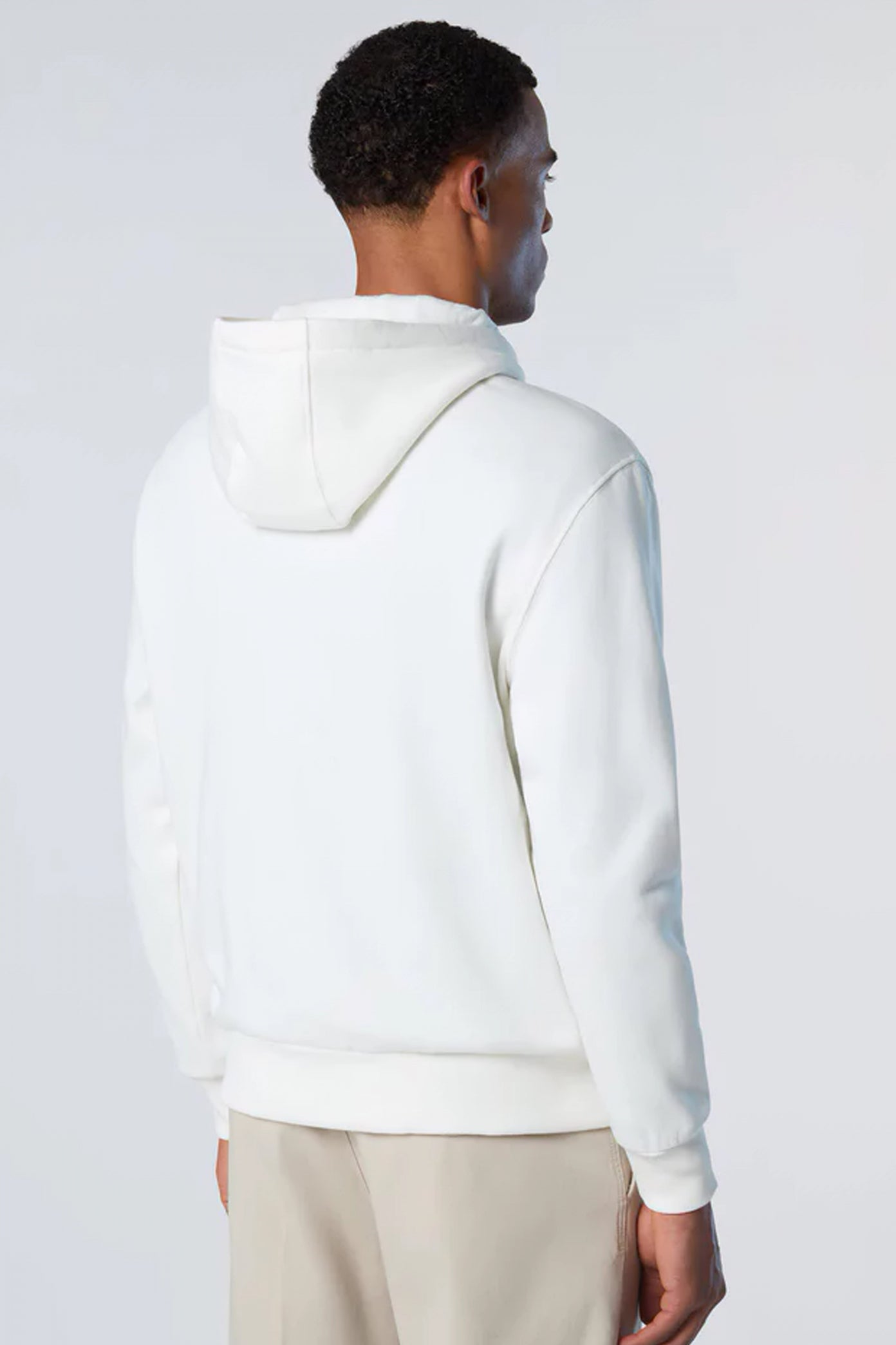 NORTH SAILS HOODED SWEATER en color BLANCO (2)