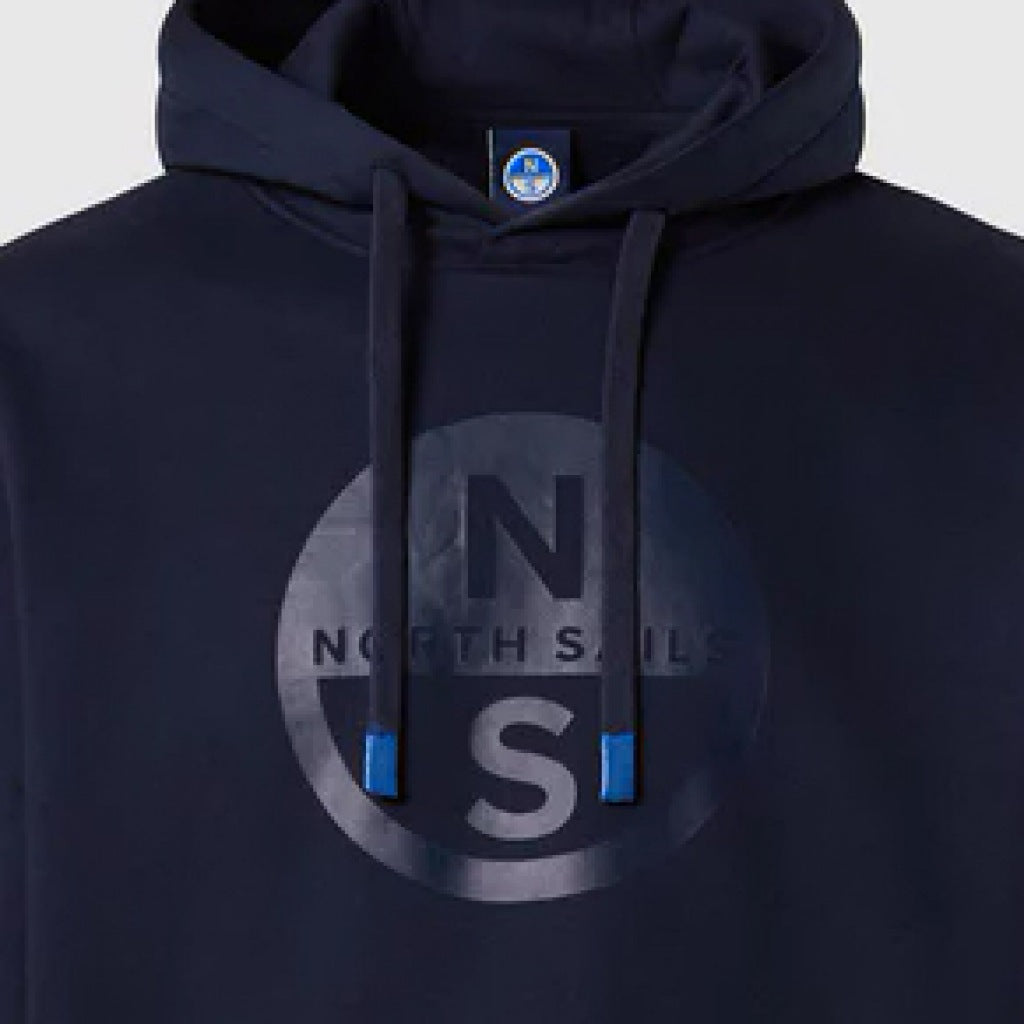 NORTH SAILS HOODED SWEATER en color AZUL (4)