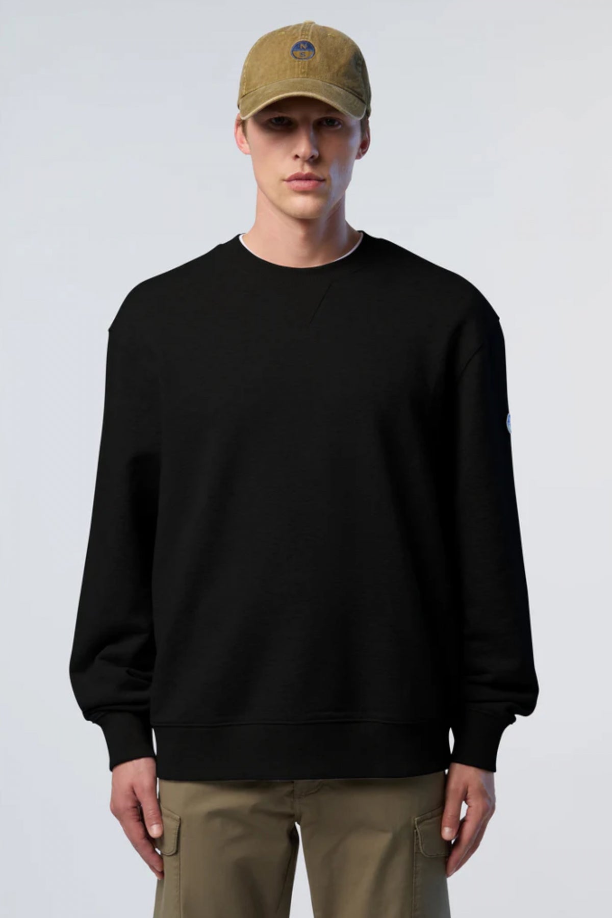 NORTH SAILS CREWNECK SWEATSHIRT en color NEGRO (1)