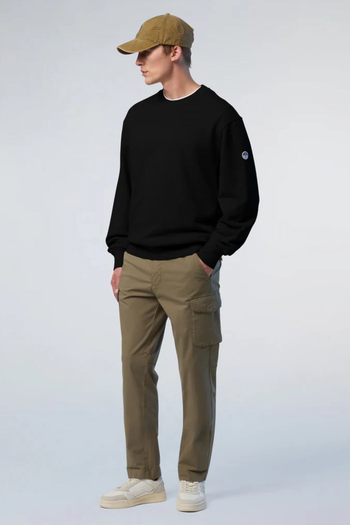 NORTH SAILS CREWNECK SWEATSHIRT en color NEGRO (4)