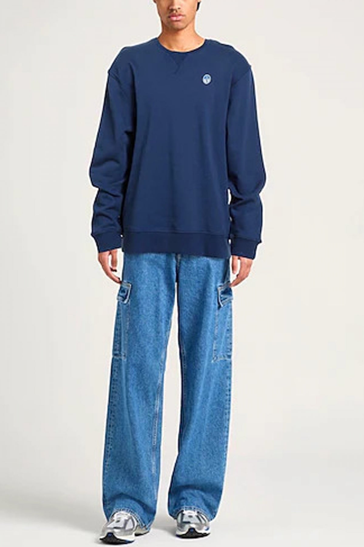 NORTH SAILS CREWNECK SWEATSHIRT en color AZUL (1)